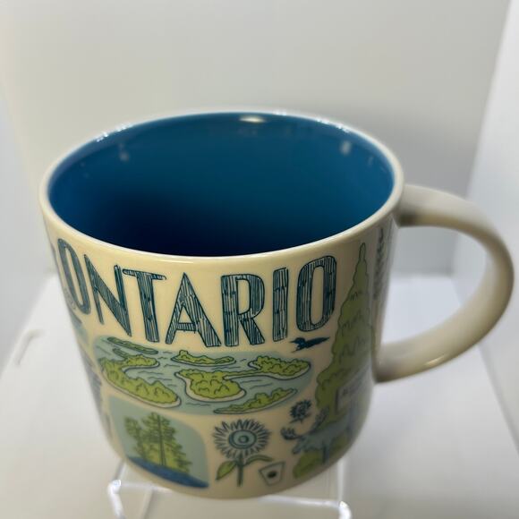 Starbucks Coffee Mug Cup ONTARIO Been There Series Across The Globe Collection - Picture 8 of 9